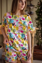 Женские шорты кулирка / Life Style Расцветки в ассортименте